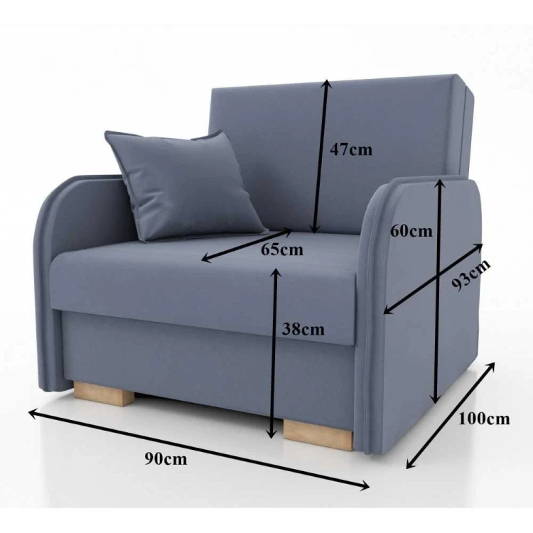 Sofa GOLD jedynka amerykanka rozkładana