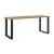Stół prostokątny 185x67 LOFT metalowe nogi