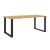 Stół prostokątny 185x90 LOFT metalowe nogi