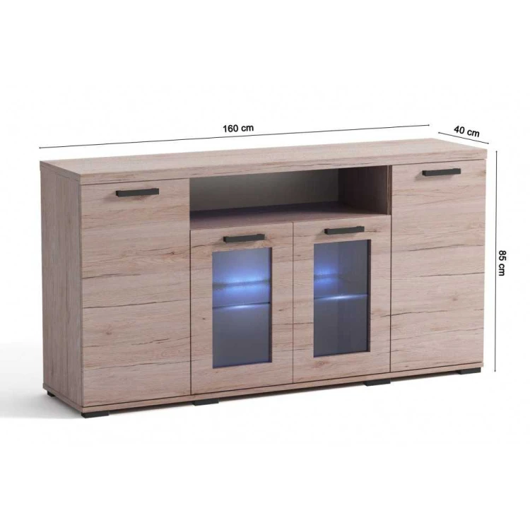 Komoda K3 witryna 160cm
