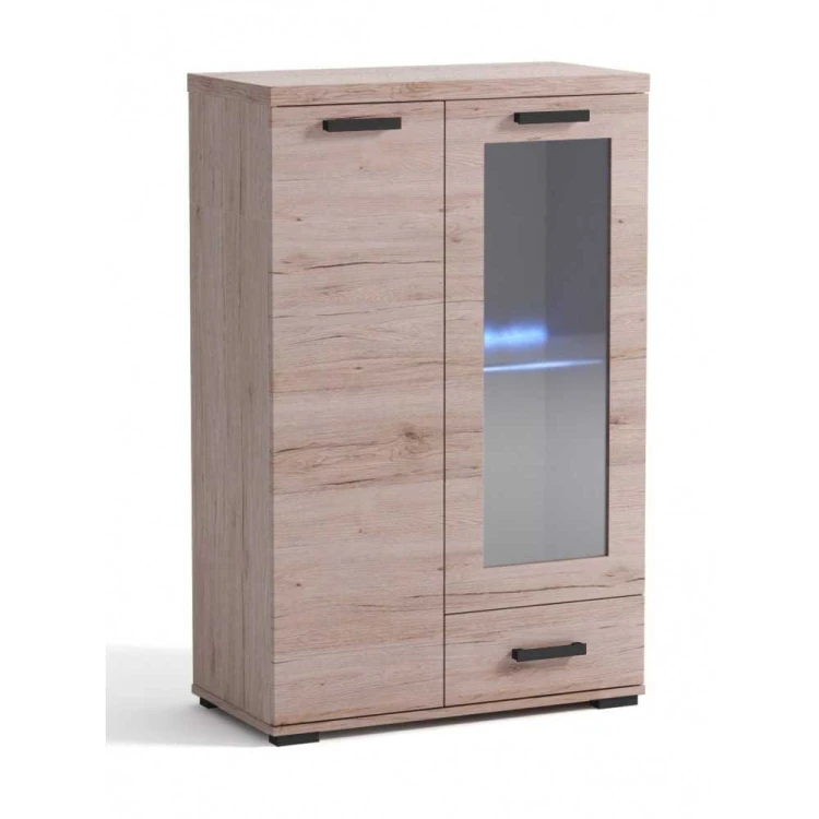 Komoda K4 z szufladą 80cm witryna