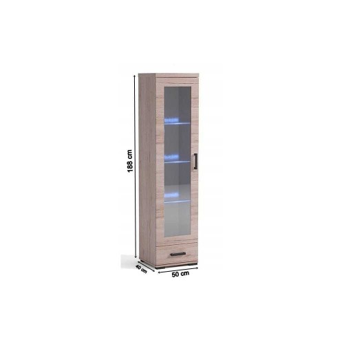 Witryna K8 z szufladą 50cm