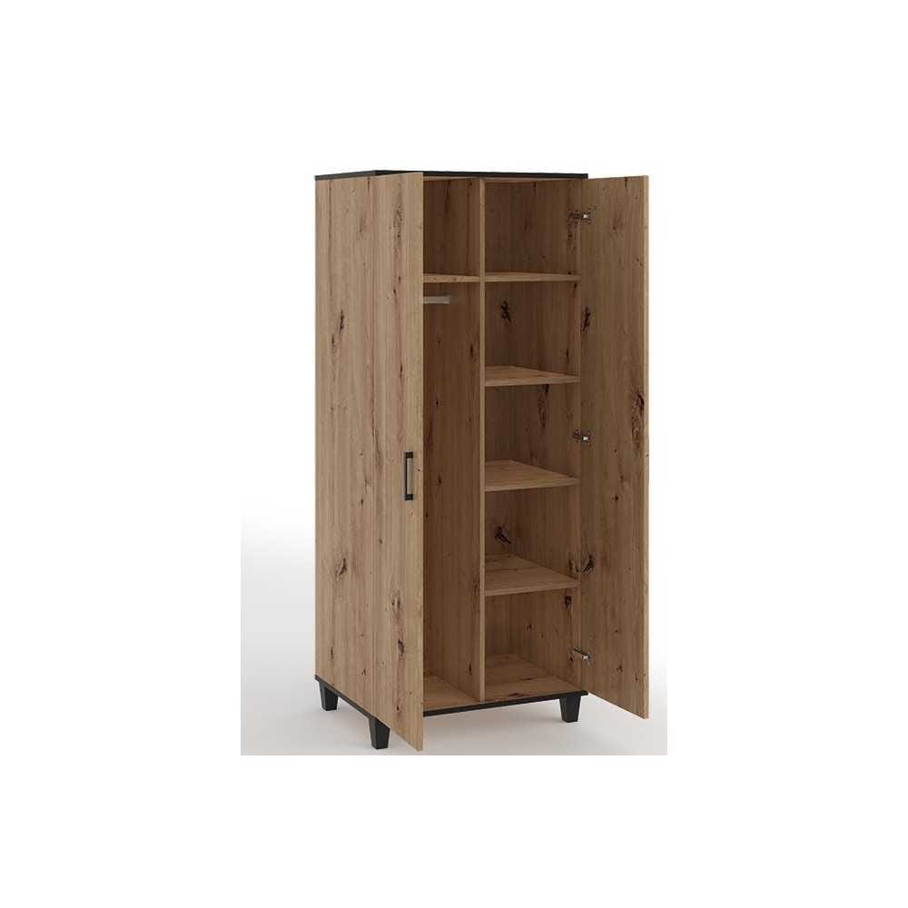 Szafa P12 80 cm - dąb artisan