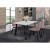 Stół prostokątny 138x90 LEO industrial 3 kolory