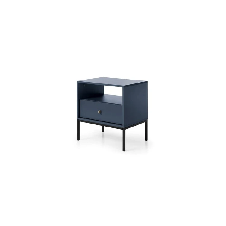 Stolik nocny MONO MS54 w kolorze granat