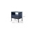 Stolik nocny MONO MS54 w kolorze granat