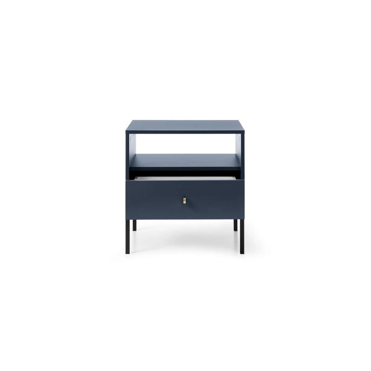 Stolik nocny MONO MS54 w kolorze granat