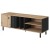 Stolik RTV 138 MADIS lamele artisan + antracyt