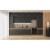Meble kuchenne FIGO 260cm dark wood + lancelot