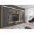 Klasyczna meblościanka PARIS 340 cm dąb sonoma + biały MDF