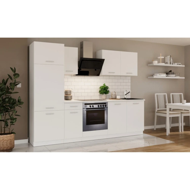 Zestaw Meble kuchenne TONI 260cm - Biały/Biały KUCHNIA