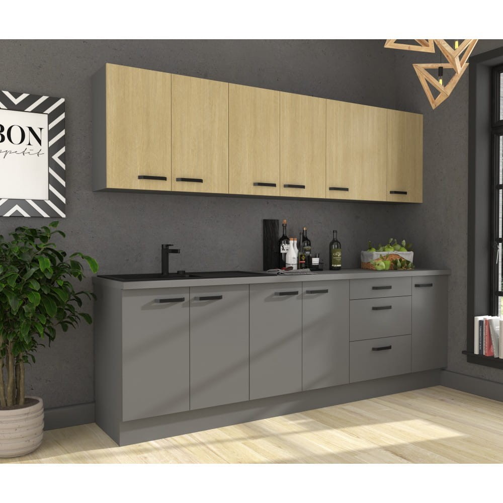 Meble kuchenne SCANDI/ ANT 260CM