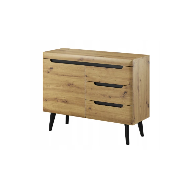 Komoda 107 z szufladami NORDI dąb artisan