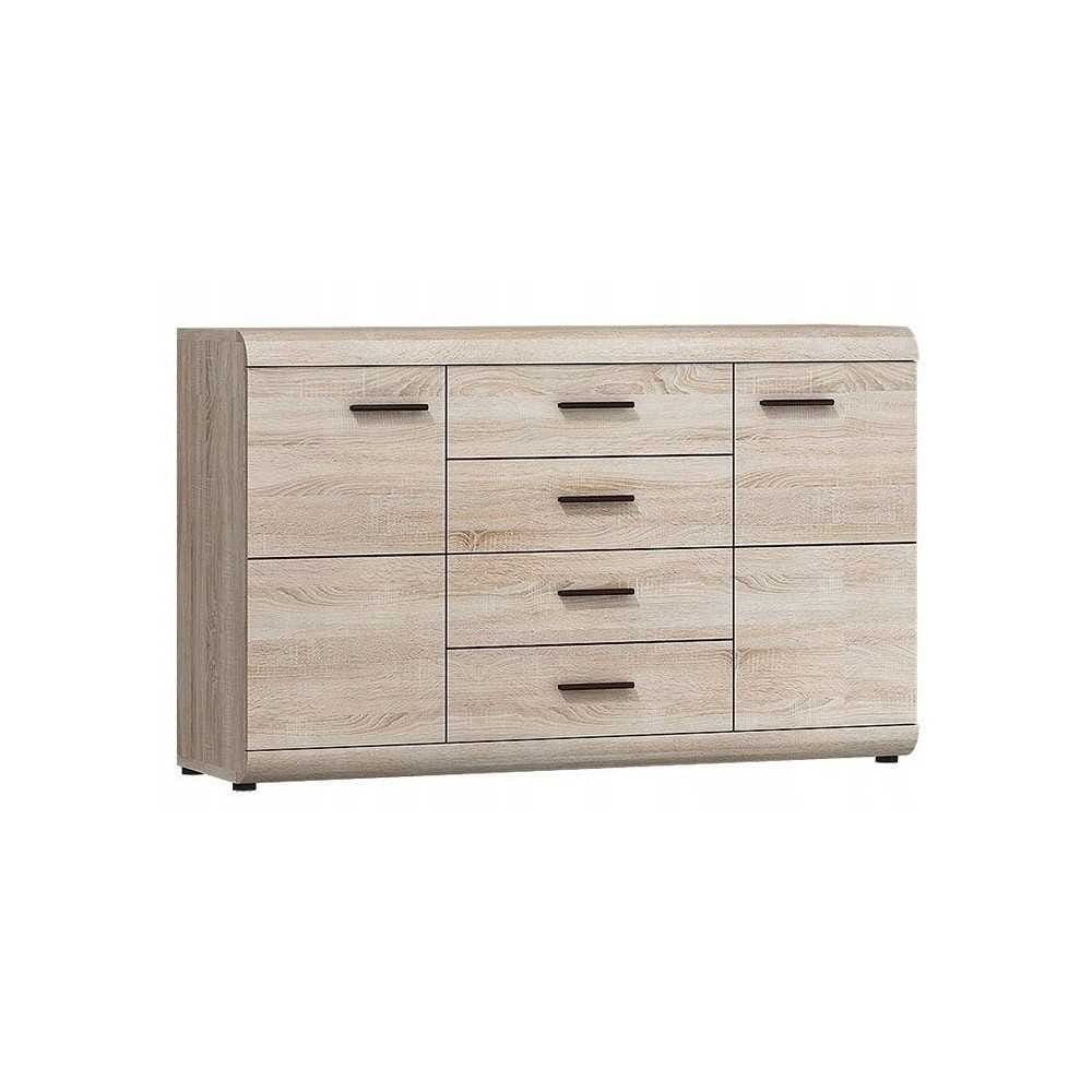 Komoda 140 szuflady system LINK sonoma