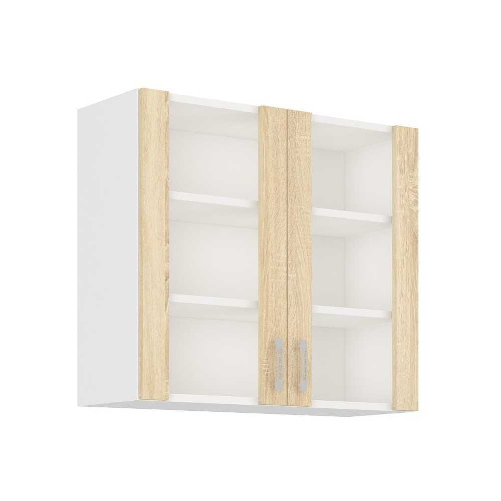 Wisząca szafka kuchenna SARA 80 GS-72 2F sonoma