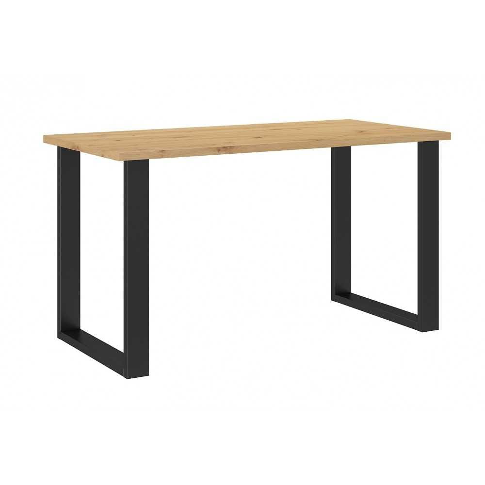 Stół prostokątny 138x67 LOFT metalowe nogi