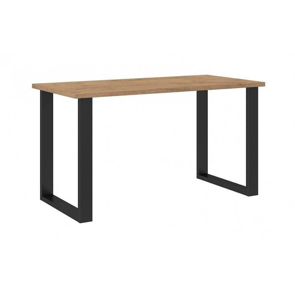 Stół prostokątny 138x67 LOFT metalowe nogi
