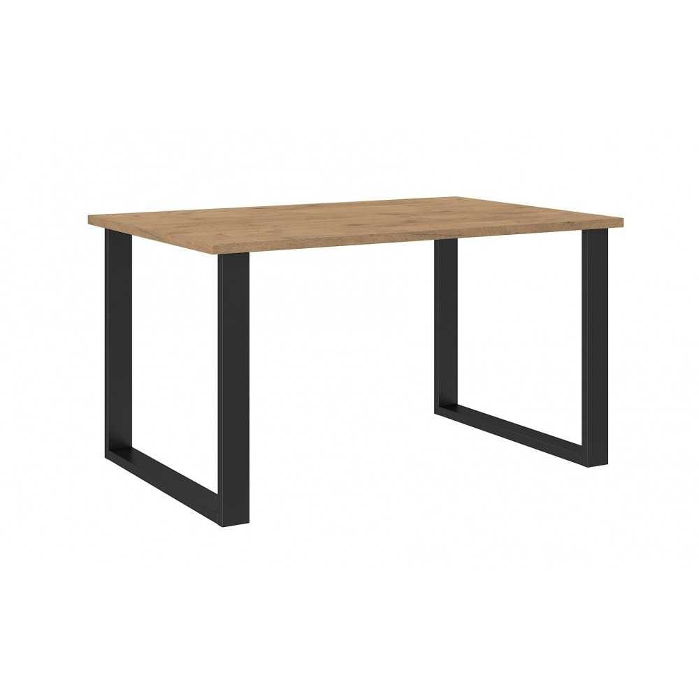 Stół prostokątny 138x90 LOFT metalowe nogi