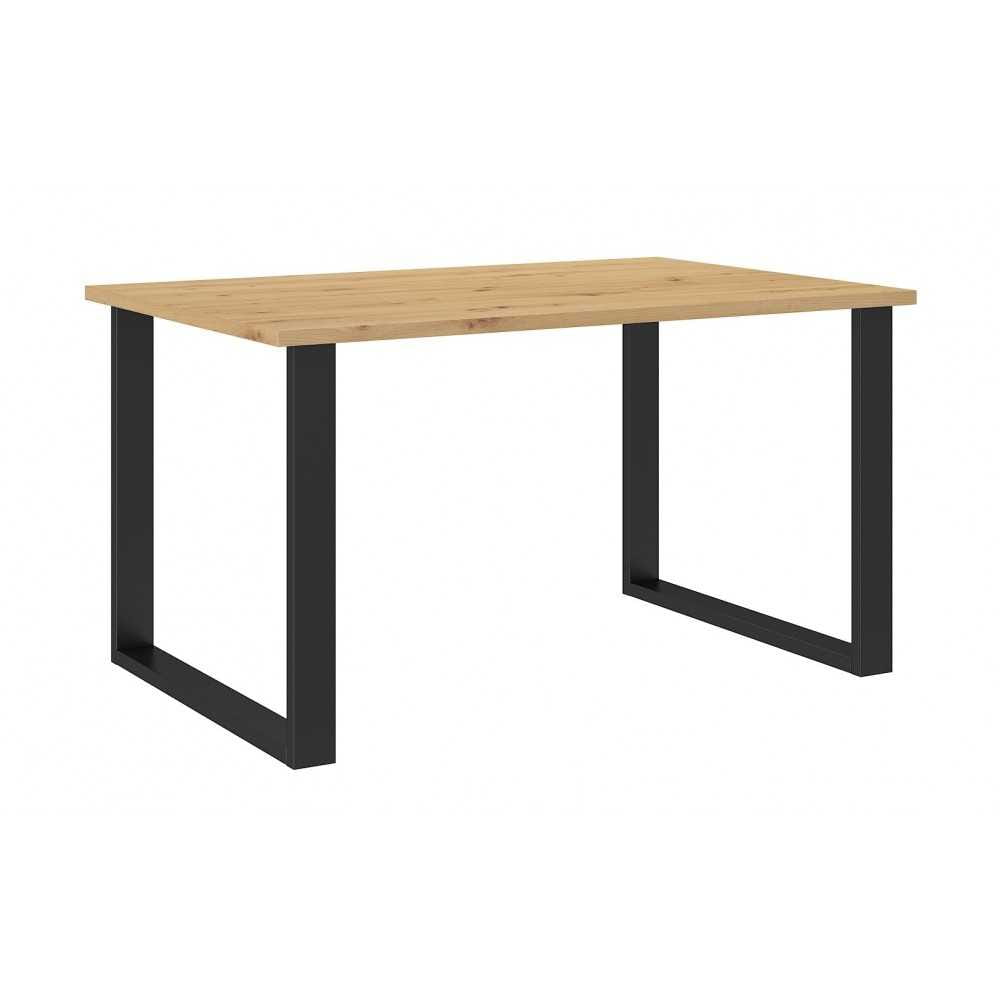 Stół prostokątny 138x90 LOFT metalowe nogi
