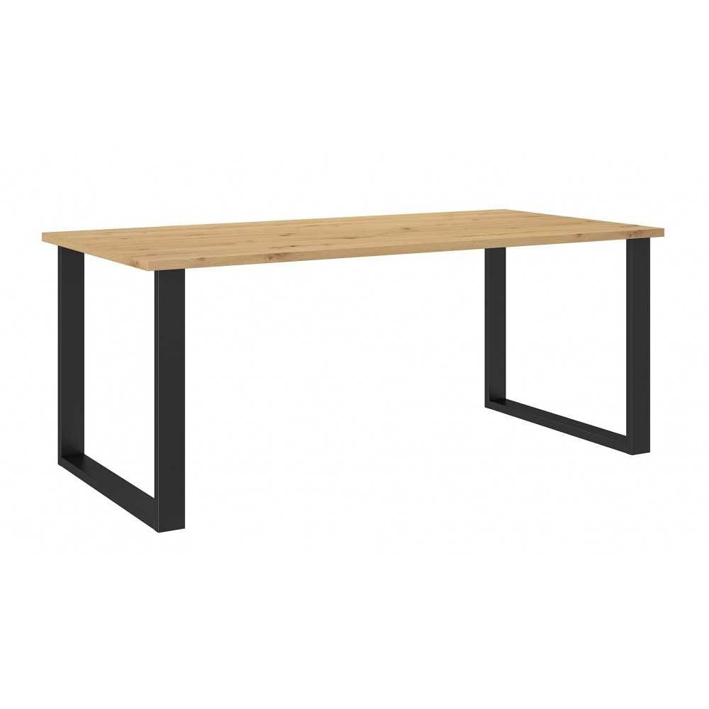 Stół prostokątny 185x90 LOFT metalowe nogi