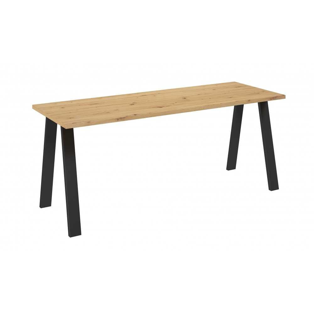Stół prostokątny 185x67 LEO industial 3 KOLORY
