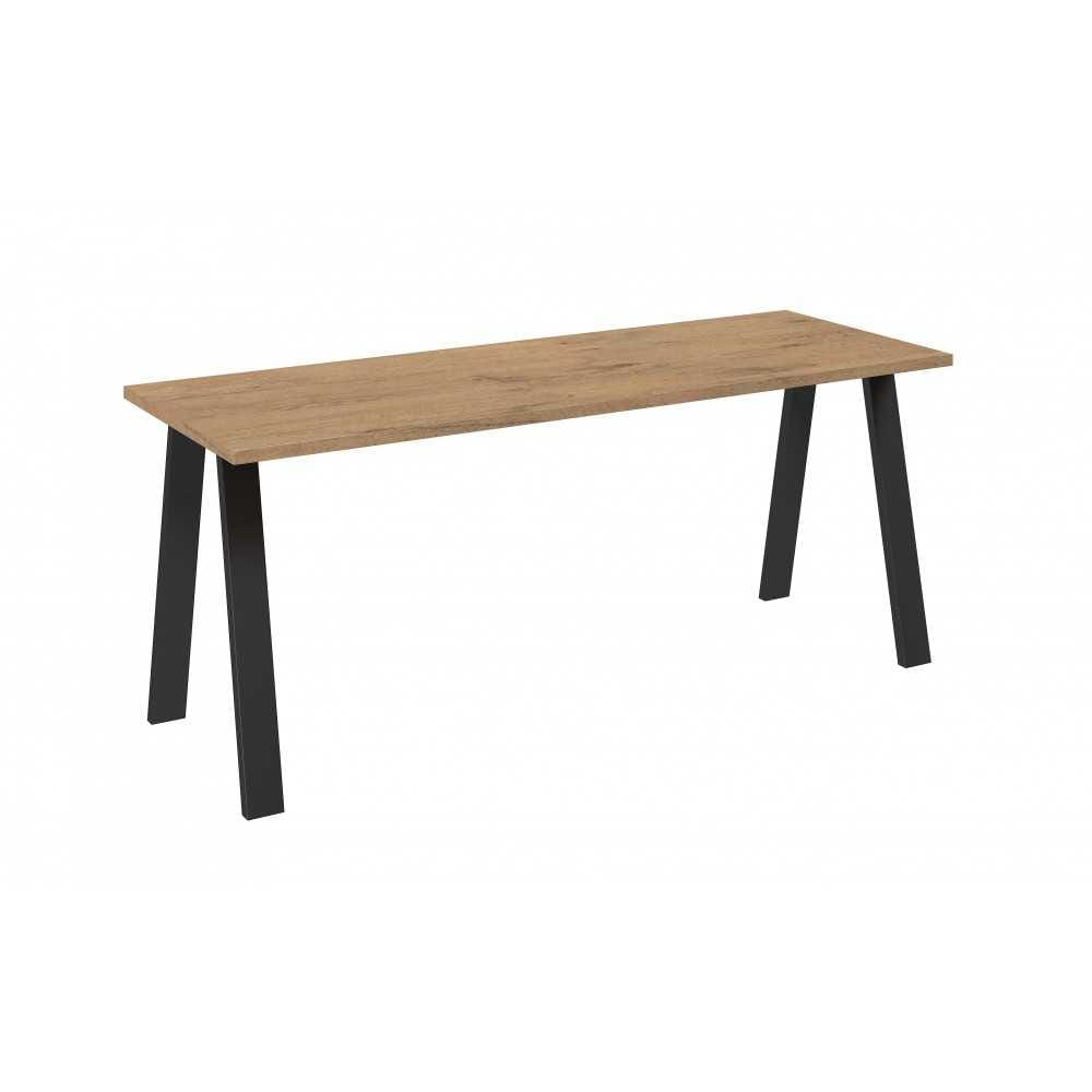 Stół prostokątny 185x67 LEO industial 3 KOLORY