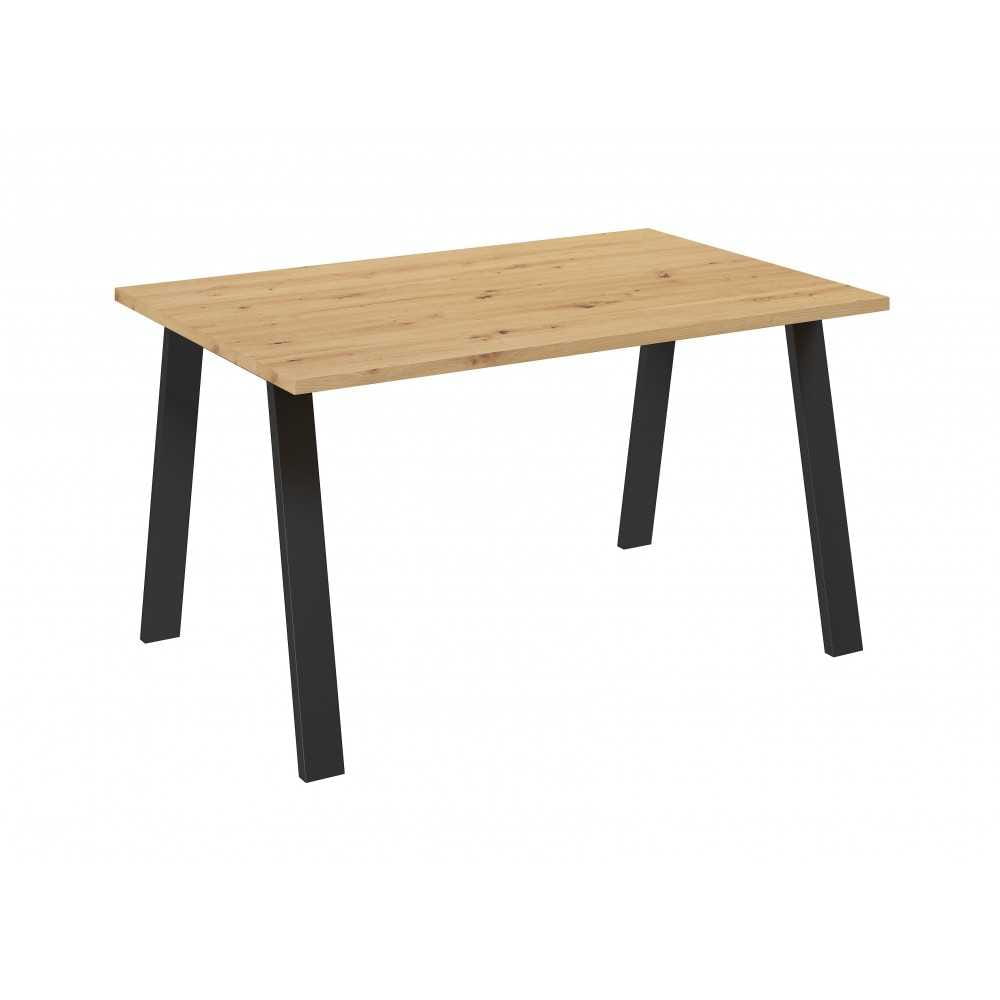 Stół prostokątny 138x90 LEO industrial 3 kolory