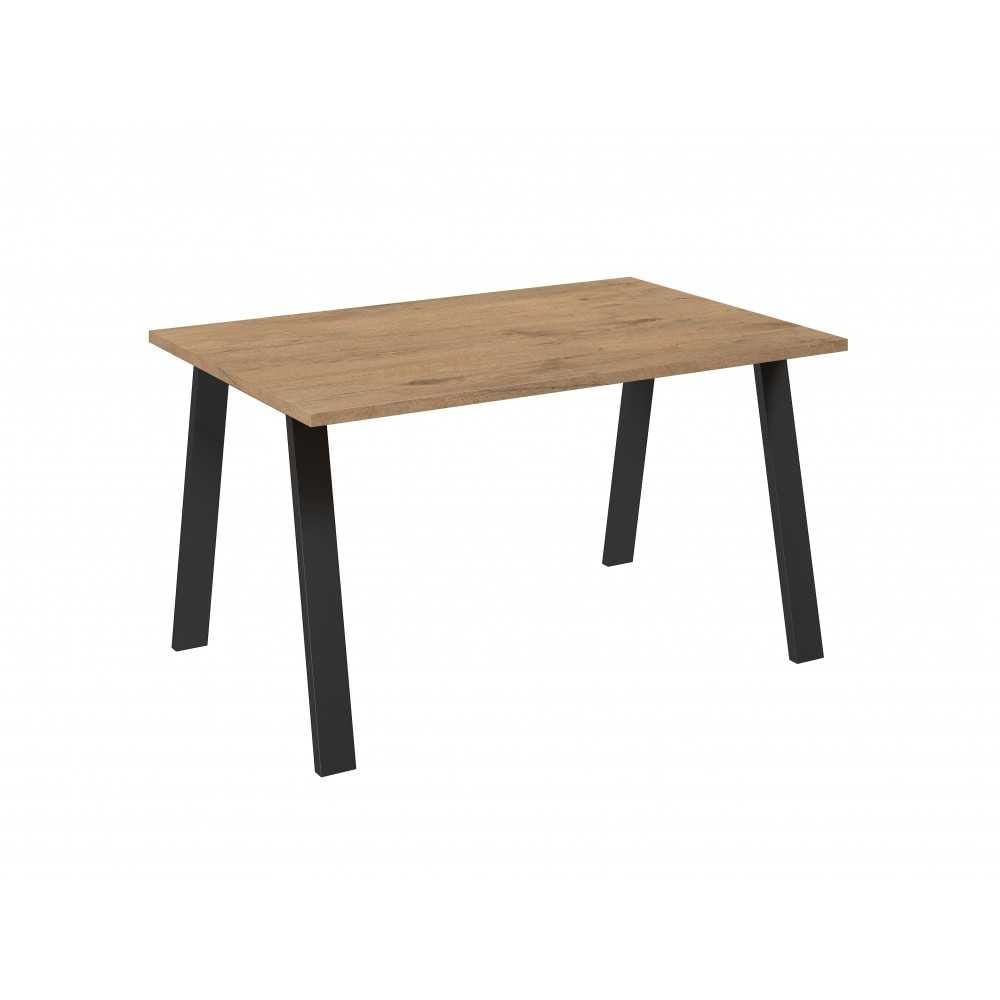 Stół prostokątny 138x90 LEO industrial 3 kolory
