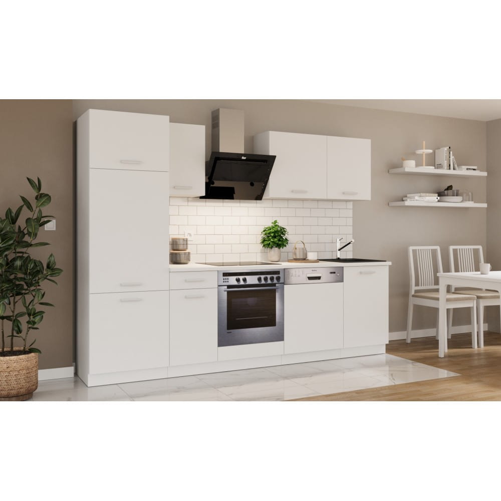 Zestaw Meble kuchenne TONI 270cm - Biały/Biały KUCHNIA