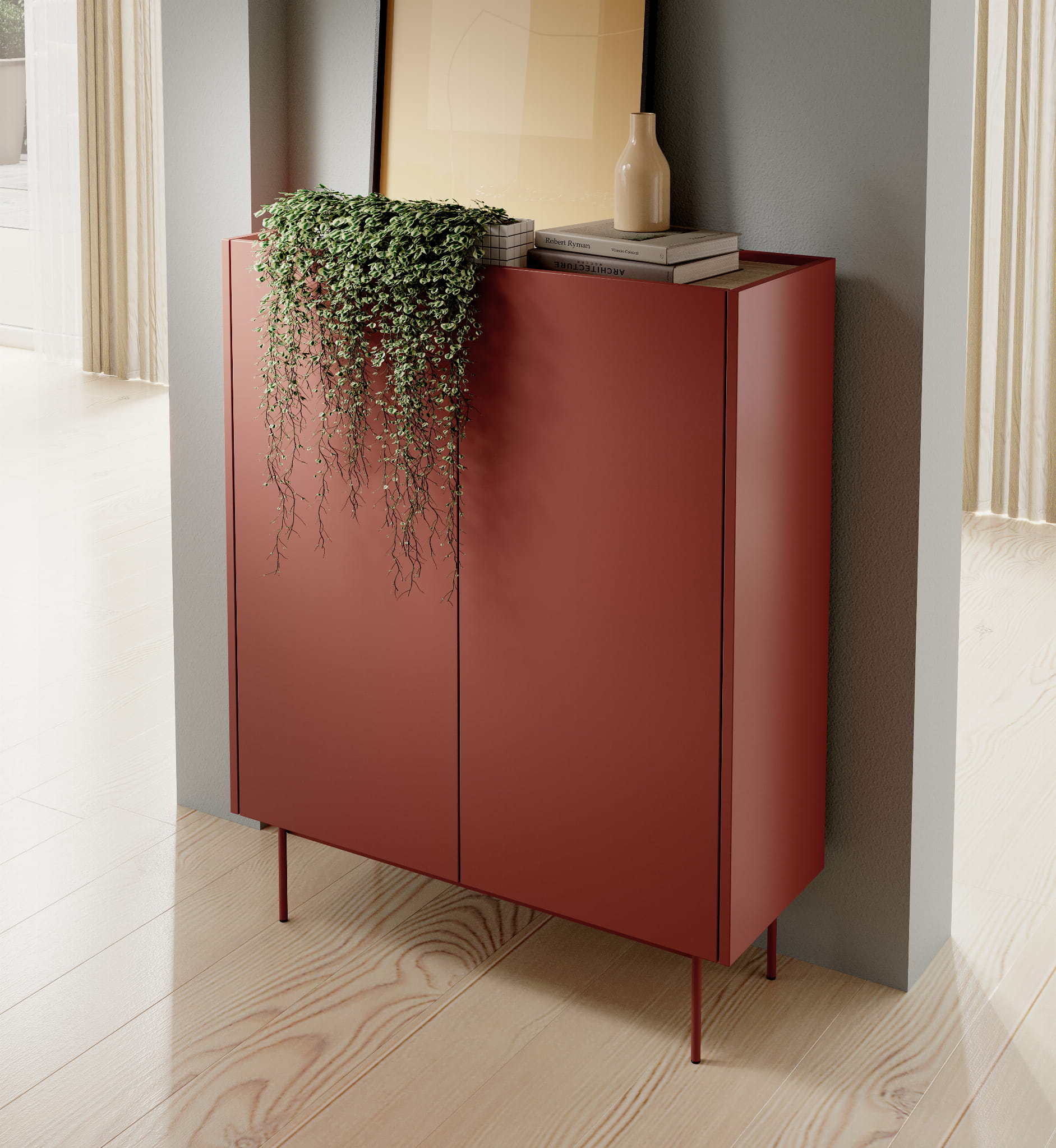 Piaski 23 07 13 Color Szafa ceramic red dab linea.jpg