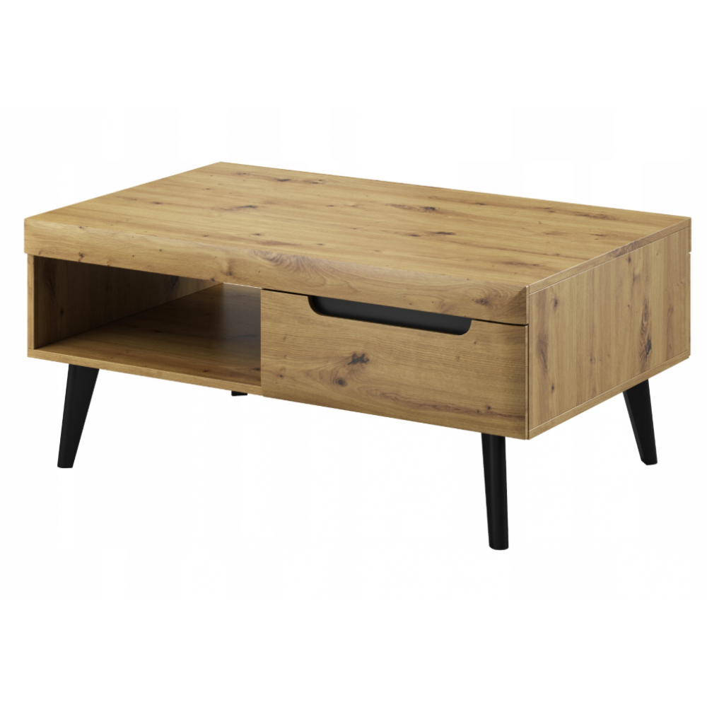 Stolik kawowy NORDI dąb artisan
