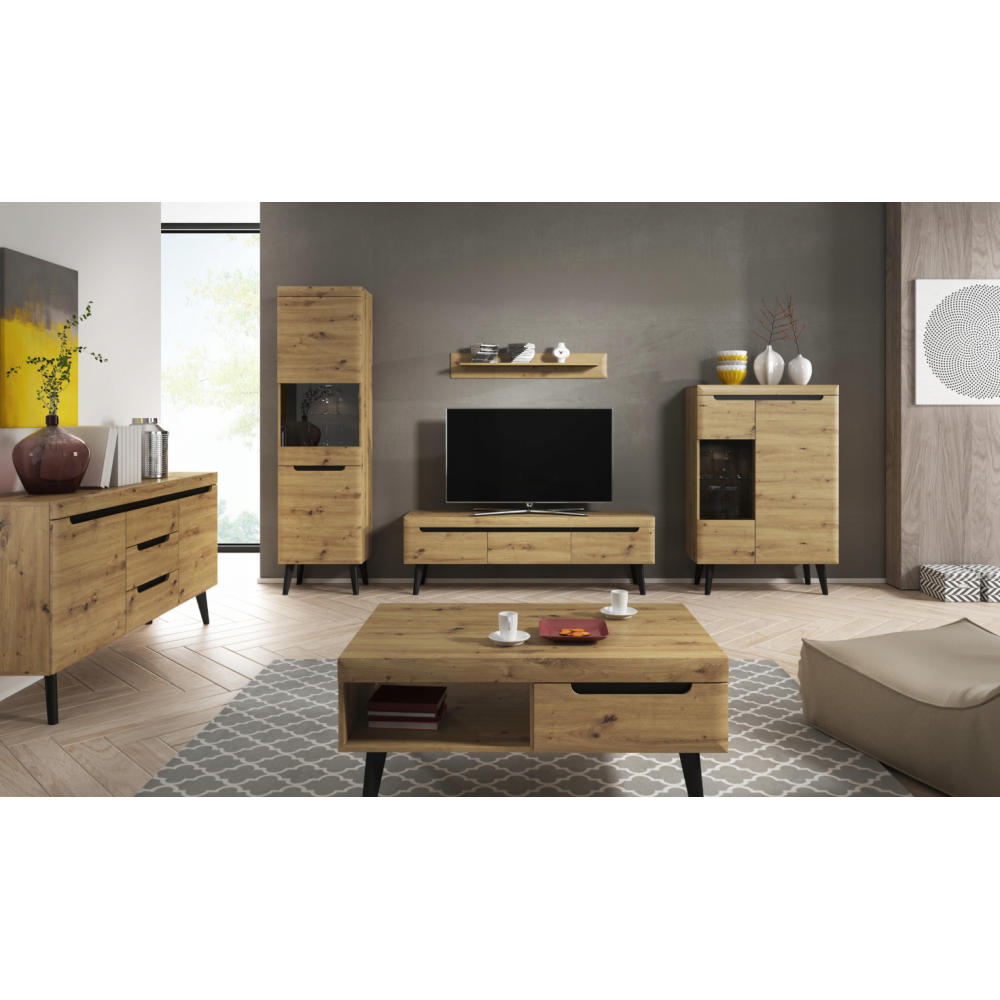 Komoda 160 NORDI dąb artisan