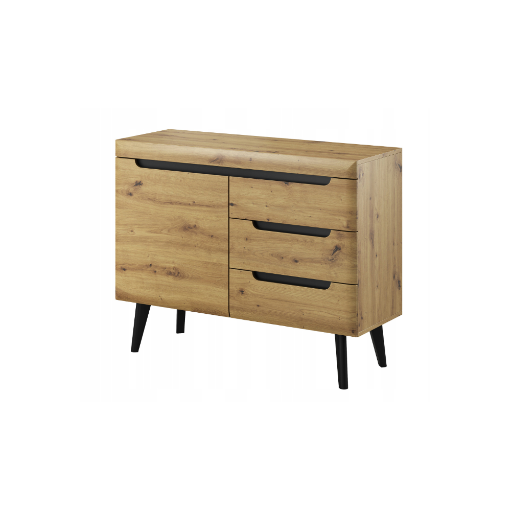 Komoda 107 z szufladami NORDI dąb artisan