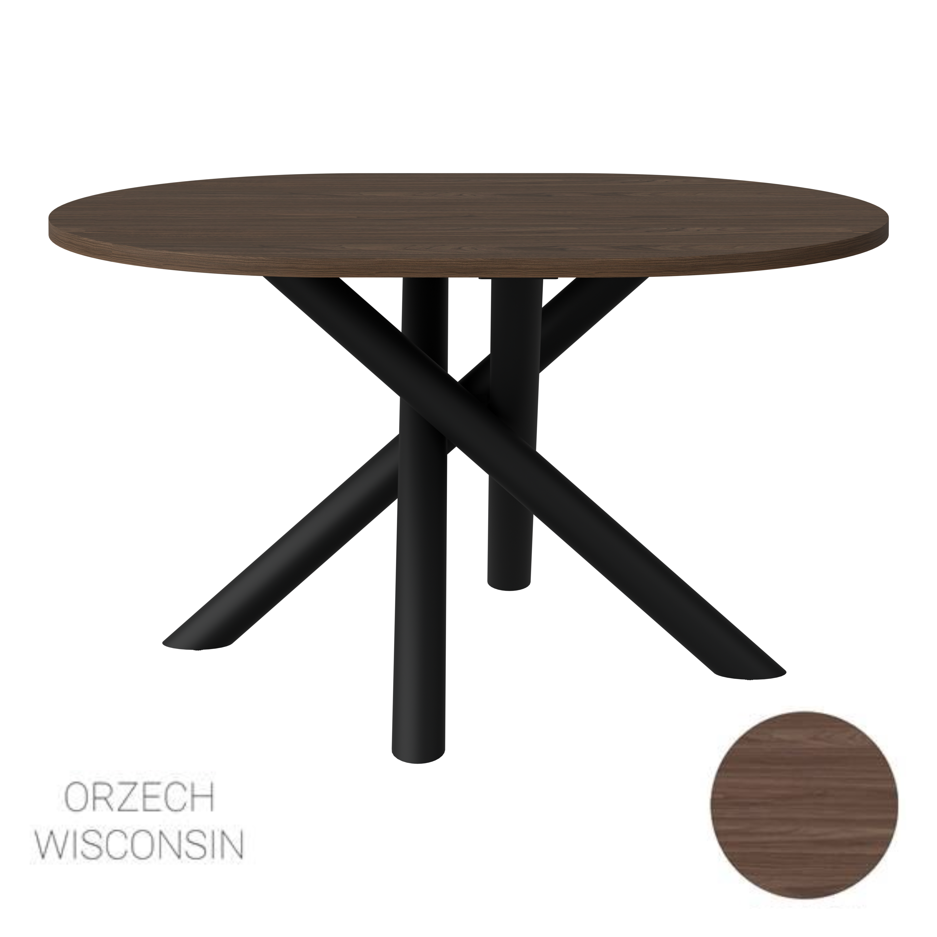 Stół OSLO 138x100 cm ORZECH WISCONSIN.png